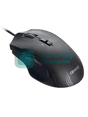Мышь проводная GMNG 930GM черный, 12800 dpi, USB, кнопки - 7