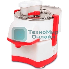 Соковыжималка Беломо Садовая СВПП-301 белый/красный, центробежная, 250 Вт, 1000 мл, механическое