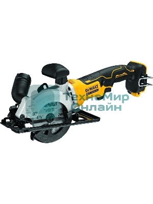 Мини циркулярная аккумуляторная ручная пила DeWALT 115 мм, 18В DCS571N