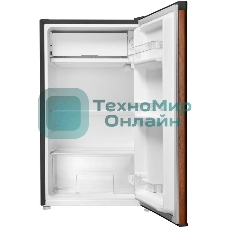 Холодильник Maunfeld MFF83WD дерево/черный мат. однокамерный 85л