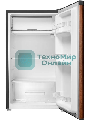 Холодильник Maunfeld MFF83WD дерево/черный мат. однокамерный 85л