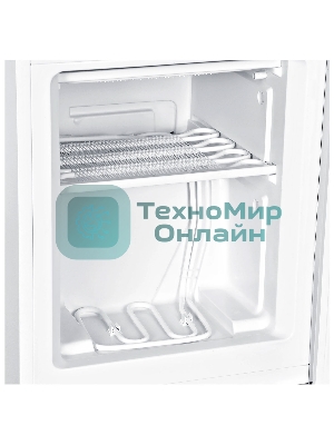 Холодильник Hyundai CC2054WT белый двухкамерный 120/34л морозилка снизу