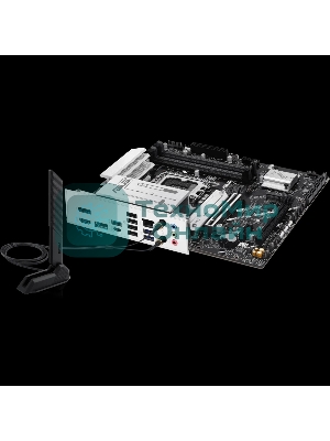 Материнская плата ASUS PRIME B860M-A WIFI, LGA 1851, Intel B860, 4xDDR5, 4xSATA, 2xM.2, 1xPCIe 5.0 x16, 1xPCIe 4.0 x16, 1xPCIe 4.0 x1, 2xDP, 1xHDMI, 1x 2.5Gb LAN, 1xUSB-C 20Gbps, 1xUSB-A 10Gbps, 2xUSB-A 5Gbps, 4xUSB-A 2.0, 3x3.5 мм, 7.1, micro-ATX.