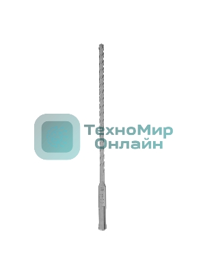 Бур по бетону Denzel цельная крестовая пластина, 6x215 мм, SDS PLUS