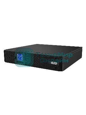 Источник бесперебойного питания CBR ESN-2KRT-8I-LCHERSC Online 2000VA/2000W RT 8 x C13, LCD, HID-USB, RS232, EPO, SNMP slot