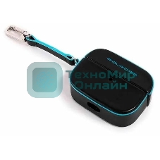 Чехол для наушников Piquadro Blue Square AC5308B2/N черный натур.кожа