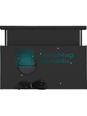 Вытяжка встраиваемая Maunfeld VS Light 50 черный, 50 см, 520 куб. м/ч, 56 дБ