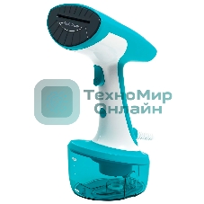 Отпариватель Kelli KL-308 бирюзовый, 2400 Вт, 25 г/мин, 350 мл