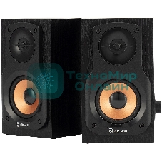 Акустическая система Oklick OK-162 2.0 темное дерево 8Вт