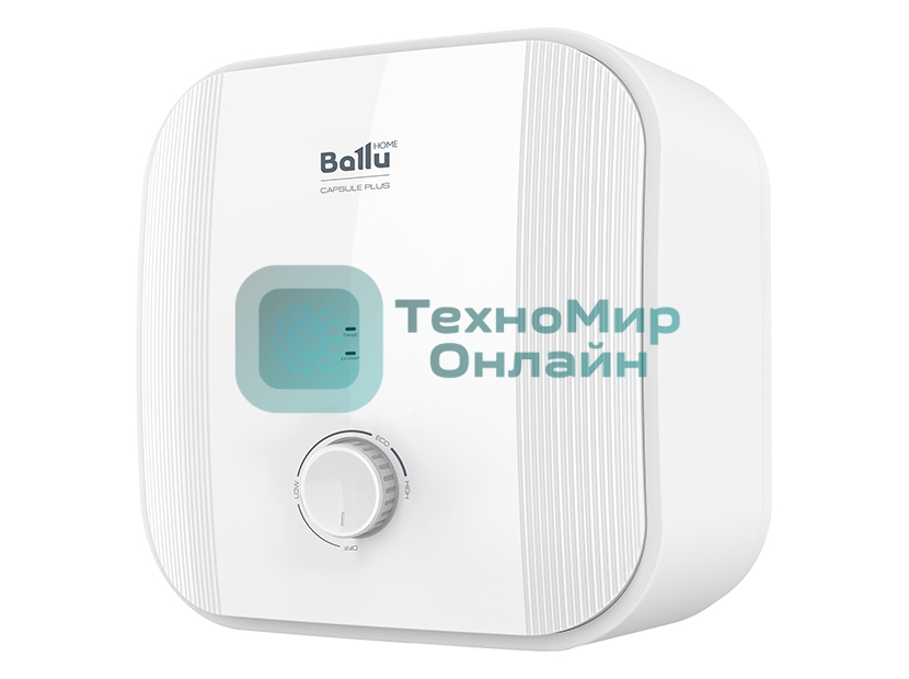 Водонагреватель Ballu BWH/S 10 Capsule Plus O белый (2 кВт, 10 л, электрический настенный) (НС-1338774)