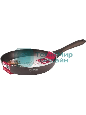 Сковорода Rondell Grillage RDA-1429, 24см, без крышки, коричневый