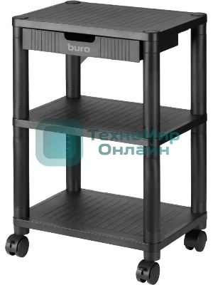 Подставка для оргтехники Buro BU-PS120 черный