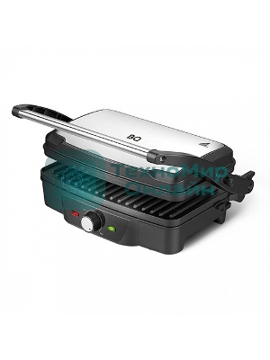 Гриль электрический BQ GR3006, черный/стальной
