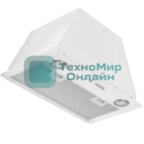 Вытяжка встраиваемая Elikor Flat 52П-650-К3Д белый, 52 см, 650 куб. м/ч, 60 дБ