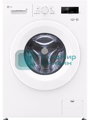 Стиральная машина LG F2Y1HS3W белый, загрузка фронтальная 7 кг, 1200 об/мин., класс: А