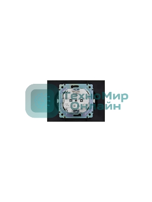 Розетка 2-местная IEK SKANDY SK-R08G (SK-R21-16-K53-F) с заземлением, без защитных шторок 16А в сборе, графит