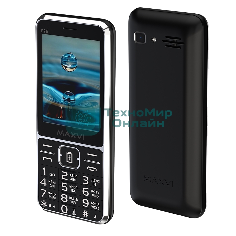 Мобильный телефон Maxvi P21i черный