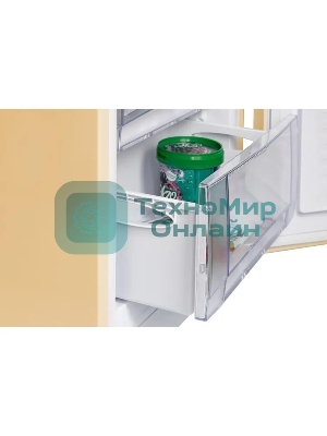 Холодильник Nordfrost NRB 152 ME бежевый мрамор двухкамерный 205/115 л морозилка снизу, капельная система