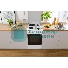 Плита комбинированная Gorenje GK5A12WG белый, конфорок 2 газовых и 2 электрических, духовка 68 л, 50 см x 85 см x 59.4 см