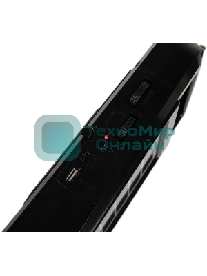 Радиоприемник портативный Сигнал Vikend Traveler черный USB SD/MMC