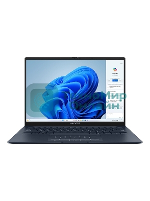 Ноутбук ASUS Zenbook 14 OLED UX3405CA-PP188 синий Intel Core Ultra 9 285H 3700MHz/14