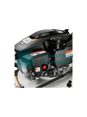 Газонокосилка бензиновая Kranz KR-430NSP несамоходная, 150 см3, 43 см