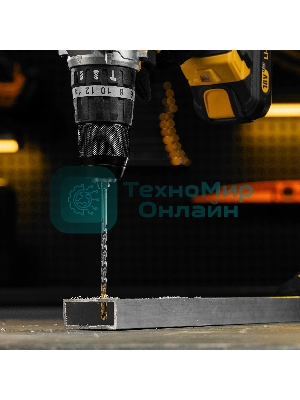 Сверло спиральное по металлу Denzel 5 х 132 мм, Р6М5, Golden Tip, удлиненное