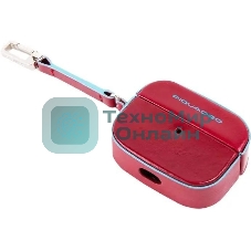 Чехол для наушников Piquadro Blue Square AC5308B2/R красный натур.кожа
