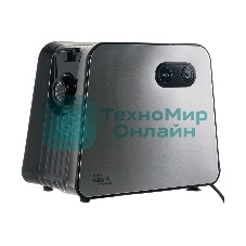 Мясорубка электрическая OASIS MG-TK2 серый, 2000 Вт, 2.5 кг/мин, реверс, защита от перегрузки, металлический лоток, насадки - 5