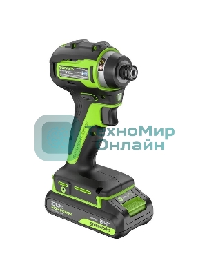 Винтоверт Greenworks ID3170 аккум. патрон:шестигр.1/4