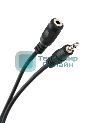Кабель удлинительный Telecom 3.5 Jack (M) - 3.5 Jack (F), стерео, аудио, 2м