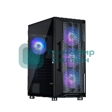 Компьютерный корпус ZALMAN I3 NEO ARGb черный, ATX, черный, FRONT MESH, WINDOW, 2x3.5