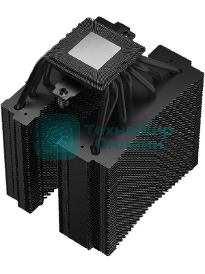 Кулер для процессора DEEPCOOL ASSASSIN IV VC VISION черный, 120 мм, алюминий/медь, 1800 об/мин, 29.3 дБ, 4 pin, 300 Вт, 172 мм