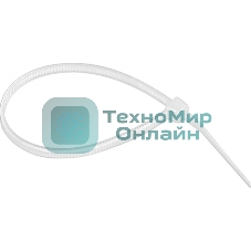 Хомут кабельный Rexant 3.6х200 нейл. белый (уп. 100 шт)