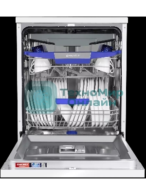 Посудомоечная машина MAUNFELD MWF60331W Inverter, белый, 59.8 см, 14 компл., 42 дБ, класс A+++
