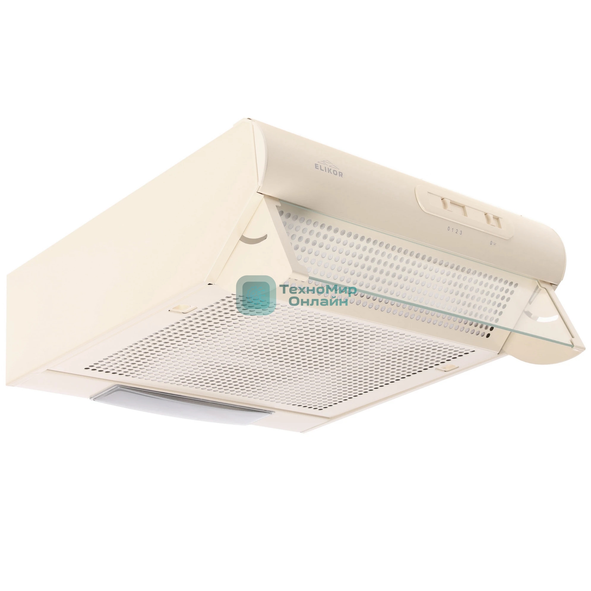 Вытяжка подвесная Elikor Davoline 50П-290-П3Л бежевый, 50 см, 290 м³/ч, 34 дБ