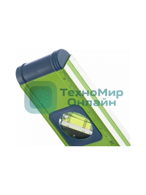 Уровень алюминиевый Сибртех УС-1,0-1200, фрезерованный, 3 глазка, рукоятки, 1200 мм