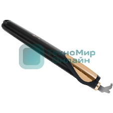 Выпрямитель для волос Centek CT-2023 черный/золотистый, 22 мм, 220 °C, 1 режим