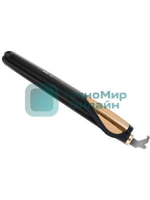 Выпрямитель для волос Centek CT-2023 черный/золотистый, 22 мм, 220 °C, 1 режим