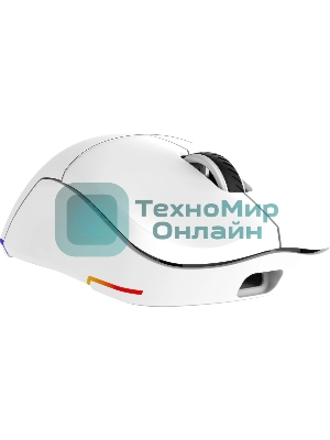 Мышь беспроводная Oklick 900GMW белый, 26000 dpi, радиоканал, Bluetooth, USB, кнопки - 6