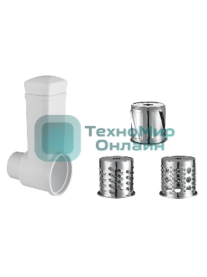 Мясорубка электрическая BBK MG2005 2000 Вт, белый/серый, 2000 Вт, 2.0 кг/мин, реверс, защита от перегрузки, металлический лоток, насадки - 5