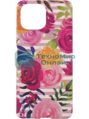 Чехол (клип-кейс) Gresso Air, для Xiaomi Mi 11 Lite, прозрачный/рисунок gr17aaae9767