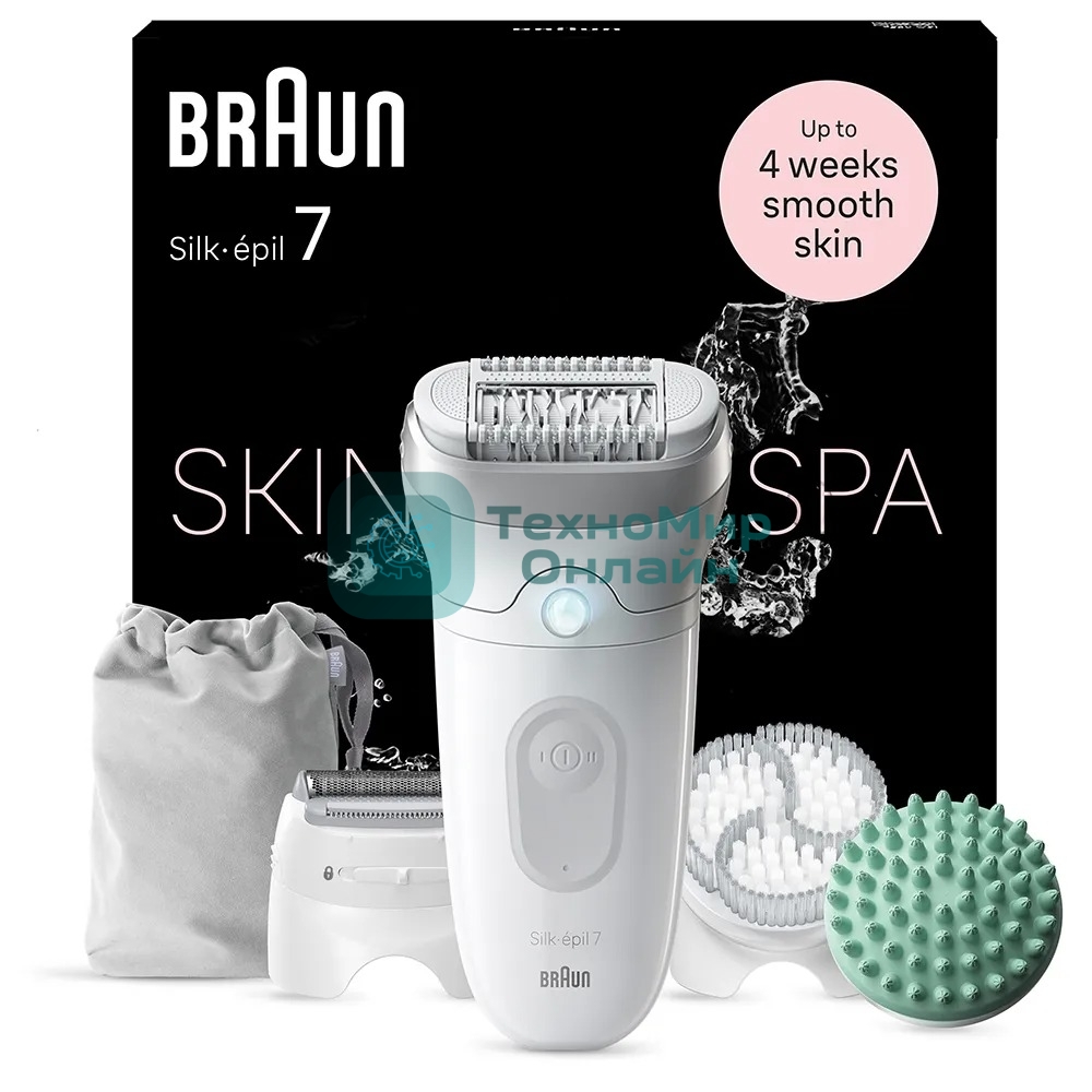 Эпилятор BRAUN SE7-081 белый