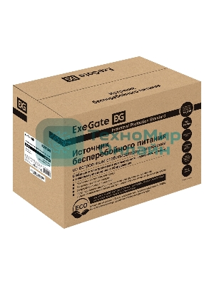 Источник бесперебойного питания ExeGate EX292609RUS SpecialPro UNB-2000.LED.AVR.2SH.RJ.USB 2000VA/1200W, LED, AVR,2*Schuko, RJ45/11, USB, металлический корпус, черный