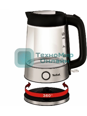 Чайник электрический Tefal KI750D30 1.7 л, 1700 Вт, серебристый/металл