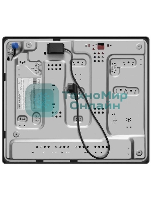 Газовая варочная панель Maunfeld EGHE.64.6CB/G, 4 конфорки, эмалированная сталь, черный
