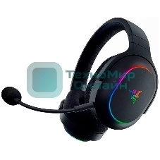 Гарнитура Razer Barracuda X Chroma чёрный, беспроводная, радиоканал, до 70 ч, съёмный микрофон, подсветка