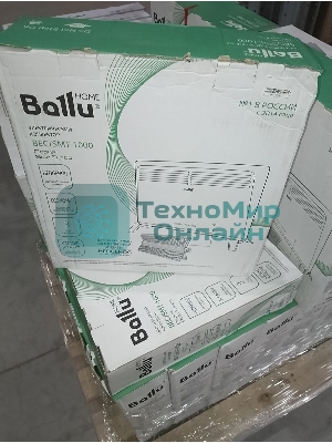 (Поврежденная упаковка) Конвектор электрический Ballu Solo Turbo BEC/SMT-1000 белый (мощность 1 кВт, площадь 15 м2) (НС-1166357)