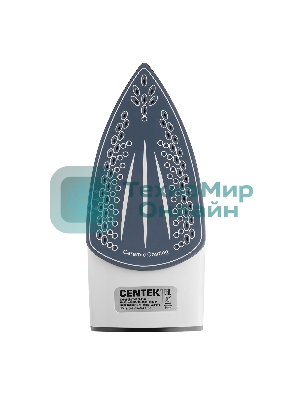 Утюг Centek CT-2344 красный, 2400 Вт, 45 г/мин, 145 г/мин, 320 мл