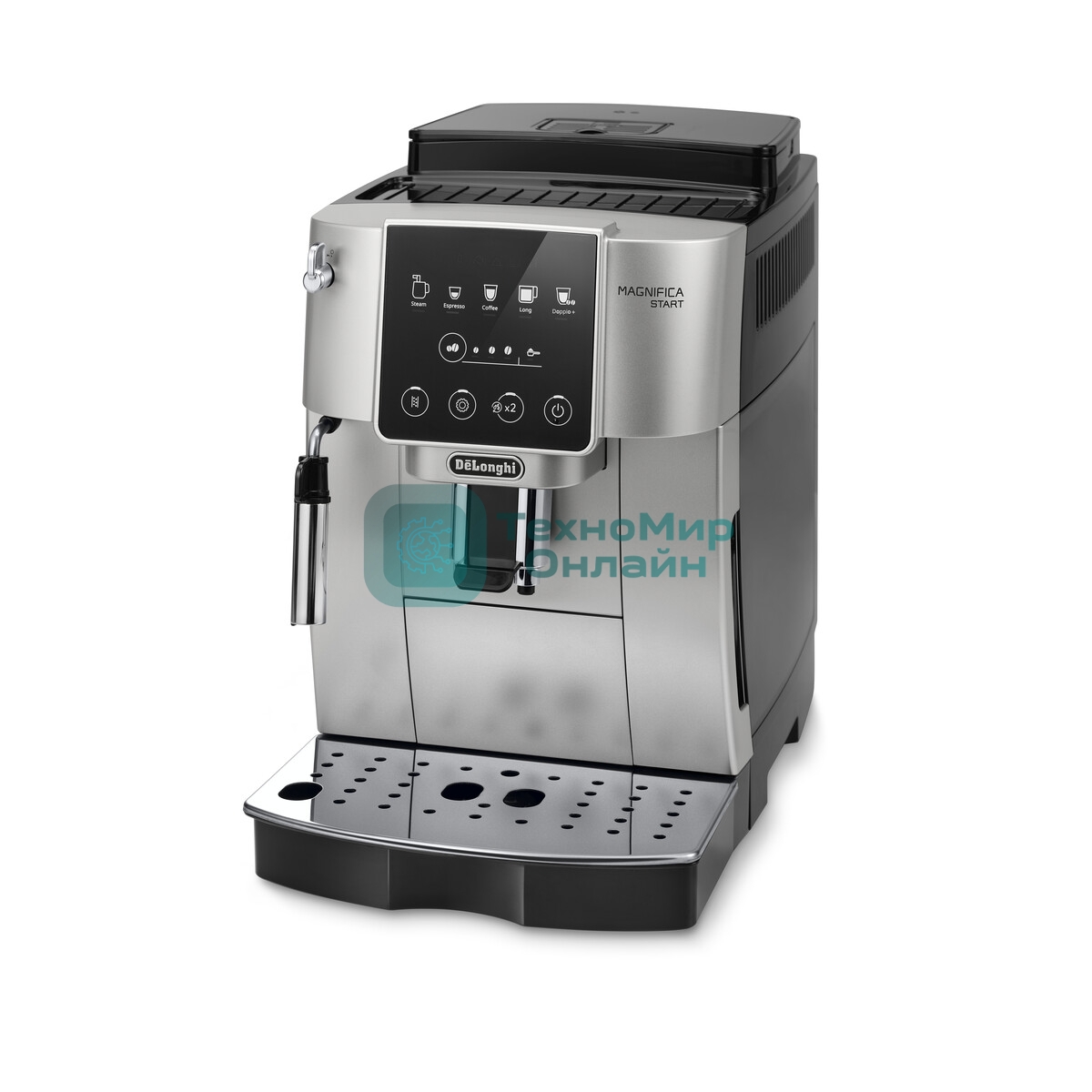 Кофемашина автоматическая DeLonghi ECAM220.31.SB черный/серебристый, исп. кофе - молотый/зерновой, 1.8 л, 1450 Вт, 15 Бар.